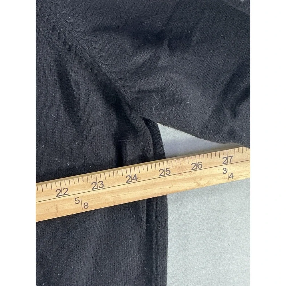Foundry Supply Quarter Zip Sweater Size 2XLT Tall Black Long Sleeve Lightweight